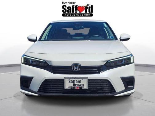 Platinum White Pearl 2024 Honda Civic EX