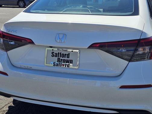 Platinum White Pearl 2024 Honda Civic EX