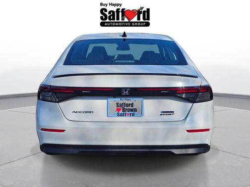 Platinum White Pearl 2026 Honda Accord Hybrid Sport