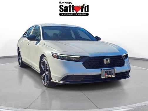 Platinum White Pearl 2026 Honda Accord Hybrid Sport