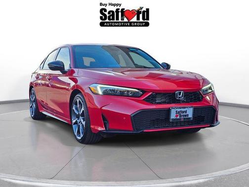 Rallye Red 2026 Honda Civic Hybrid Sport Touring