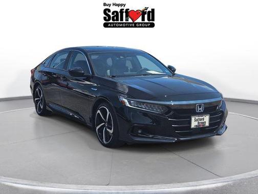 Crystal/B Lack 2022 Honda Accord Hybrid Sport