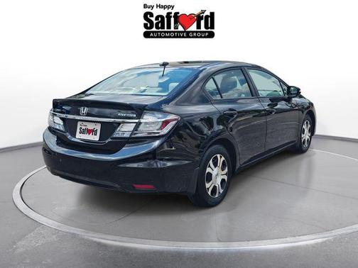 Crystal Black Pearl 2013 Honda Civic Hybrid Base