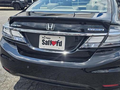 Crystal Black Pearl 2013 Honda Civic Hybrid Base