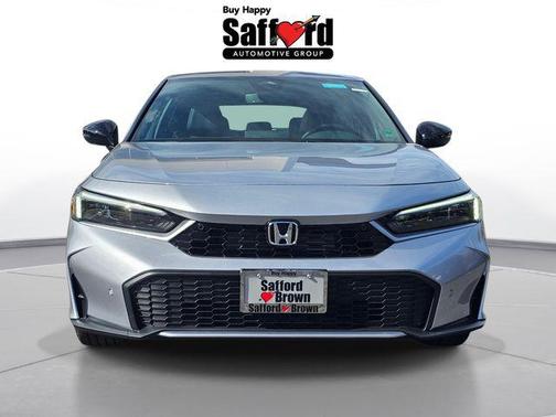 Solar Silver Metallic 2026 Honda Civic Hybrid Sport Touring