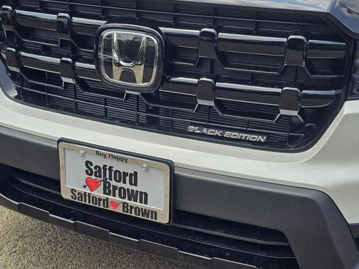 Platinum White Pearl 2026 Honda Ridgeline Black