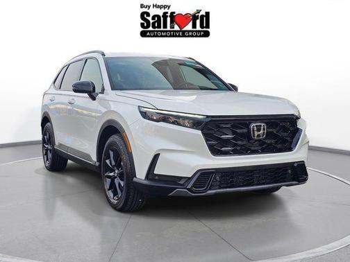 Platinum White Pearl 2026 Honda CR-V Hybrid Sport-L AWD