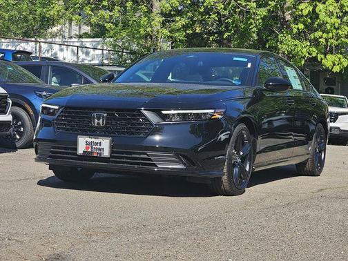 Crystal Black Pearl 2026 Honda Accord Hybrid Sport-L
