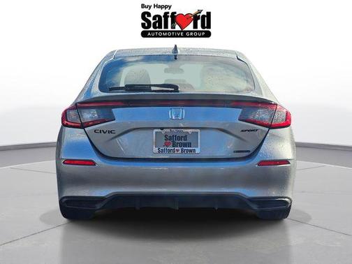 Solar Silver Metallic 2026 Honda Civic Sport