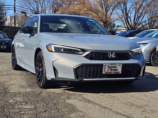 Urban Gray Pearl 2026 Honda Civic Hybrid Sport