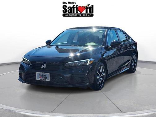 Crystal Black Pearl 2024 Honda Civic EX