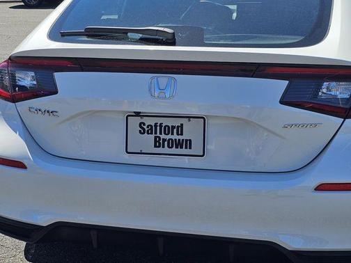 Platinum White Pearl 2025 Honda Civic Sport