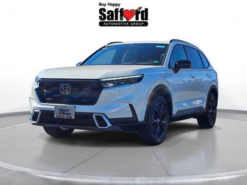 Platinum White Pearl 2026 Honda CR-V Hybrid Sport Touring AWD