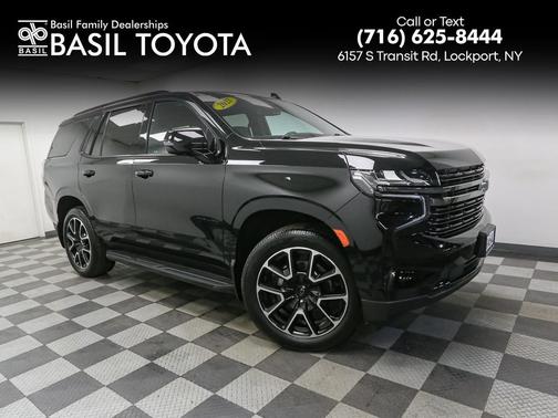 Black 2021 Chevrolet Tahoe 4WD RST