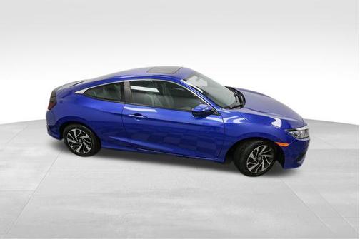 Aegean Blue Metallic 2018 Honda Civic LX-P