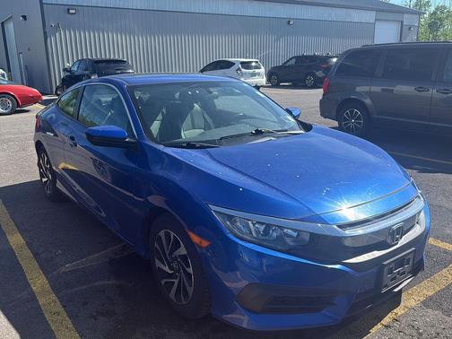 Aegean Blue Metallic 2018 Honda Civic LX-P