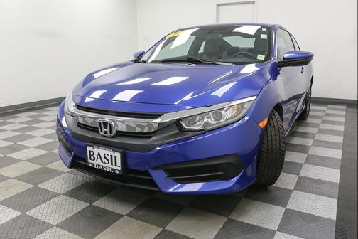 Aegean Blue Metallic 2018 Honda Civic LX-P
