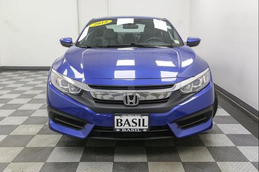 Aegean Blue Metallic 2018 Honda Civic LX-P