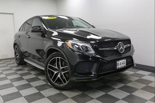 Black 2019 Mercedes-Benz AMG GLE 43 Coupe 4MATIC