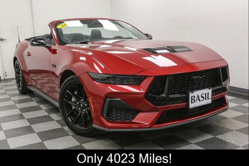 Rapid Red Metallic Tinted Clearcoat 2024 Ford Mustang GT Premium