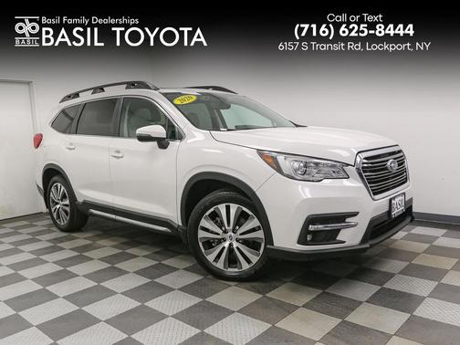 Crystal White Pearl 2020 Subaru Ascent Limited 8-Passenger