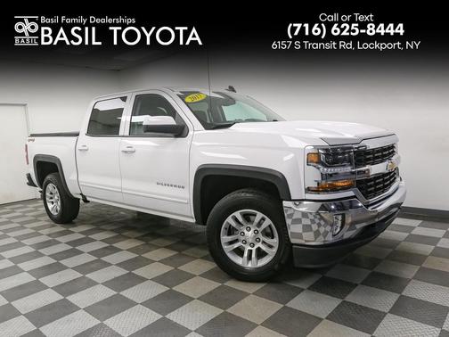 Summit White 2017 Chevrolet Silverado 1500 1LT Truck