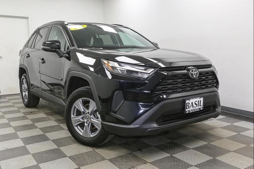 Midnight Black Metallic 2022 Toyota RAV4 XLE