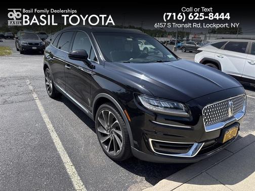 Infinite Black Metallic 2019 Lincoln Nautilus Reserve