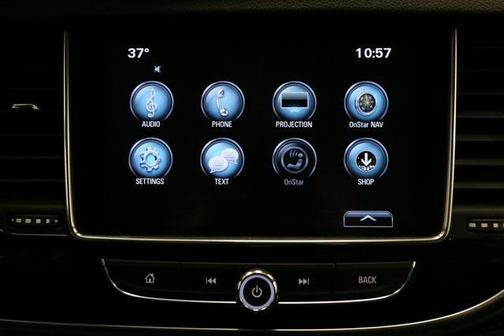 Ebony Twilight Metallic 2018 Buick Encore Preferred