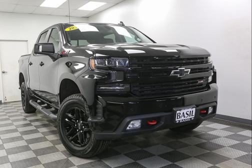 Black 2021 Chevrolet Silverado 1500 LT Trail Boss