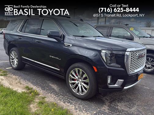 Midnight Blue Metallic 2022 GMC Yukon Denali