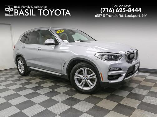 Glacier Silver Metallic 2018 BMW X3 xDrive30i