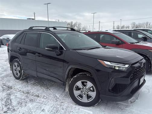 Midnight Black Metallic 2025 Toyota RAV4 XLE
