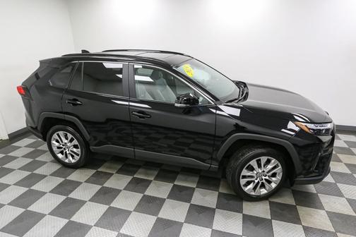 Midnight Black Metallic 2025 Toyota RAV4 XLE Premium