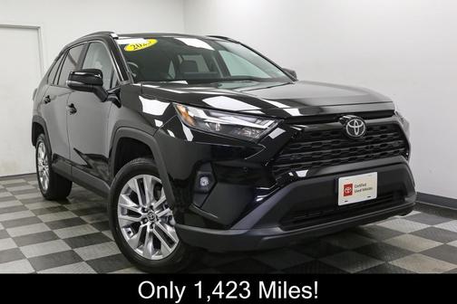 Midnight Black Metallic 2025 Toyota RAV4 XLE Premium