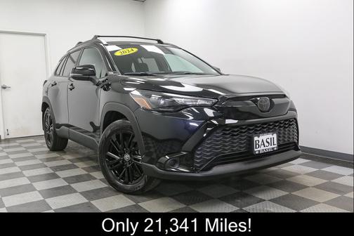 Jet Black 2024 Toyota Corolla Hybrid L