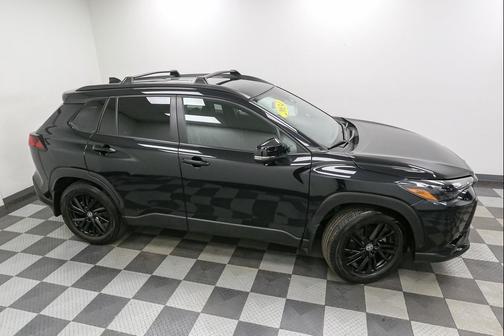 Jet Black 2024 Toyota Corolla Hybrid L