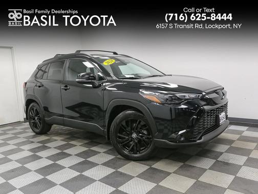 Jet Black 2024 Toyota Corolla Hybrid L