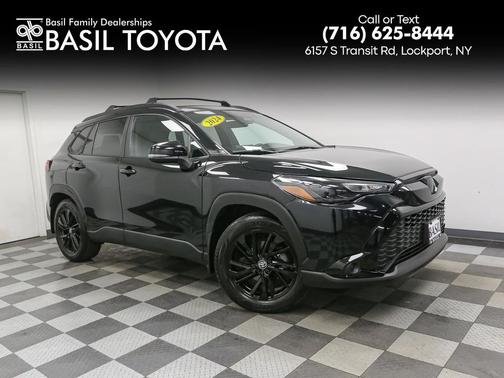 Jet Black 2024 Toyota Corolla Hybrid L