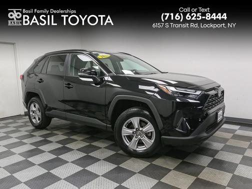 Midnight Black Metallic 2025 Toyota RAV4 XLE