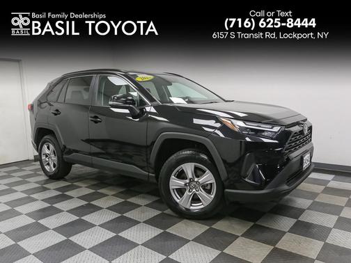 Midnight Black Metallic 2025 Toyota RAV4 XLE