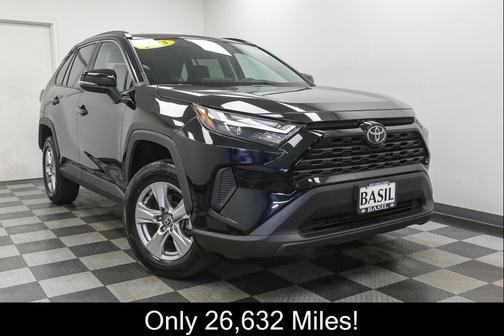 Midnight Black Metallic 2025 Toyota RAV4 XLE