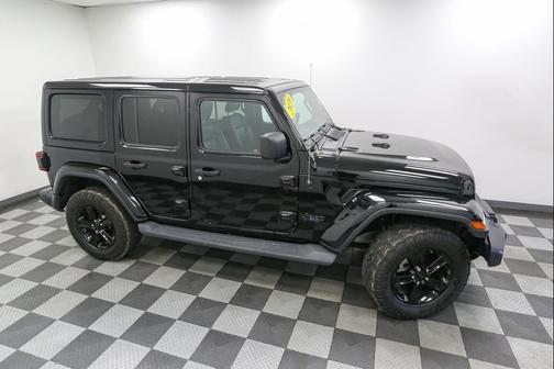 Black 2020 Jeep Wrangler Unlimited Sahara