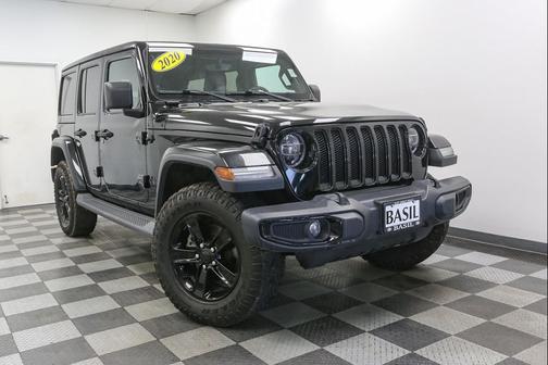 Black 2020 Jeep Wrangler Unlimited Sahara