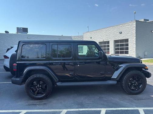 Black 2020 Jeep Wrangler Unlimited Sahara