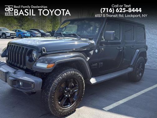Black 2020 Jeep Wrangler Unlimited Sahara