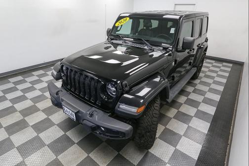 Black 2020 Jeep Wrangler Unlimited Sahara