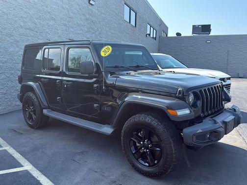 Black 2020 Jeep Wrangler Unlimited Sahara