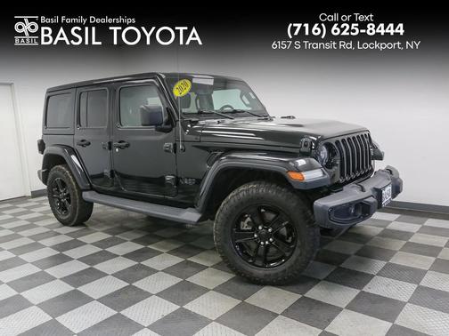 Black 2020 Jeep Wrangler Unlimited Sahara