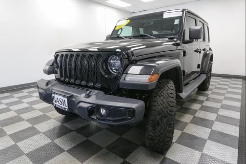 Black 2020 Jeep Wrangler Unlimited Sahara